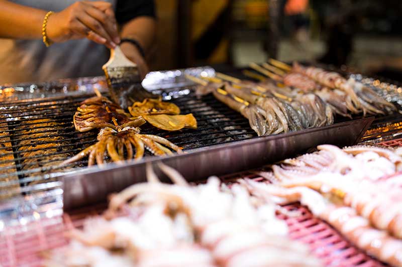 authentic Thai street cuisine