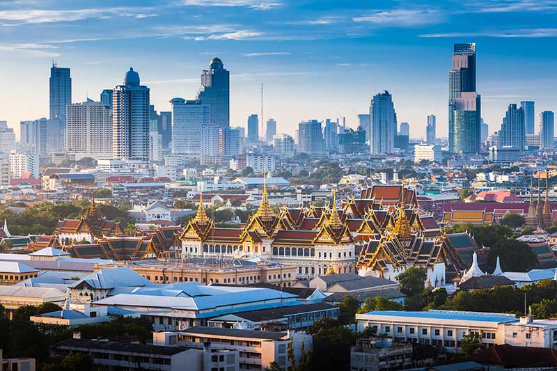 The Grand Palace encompasses an area of more than 200,000 square