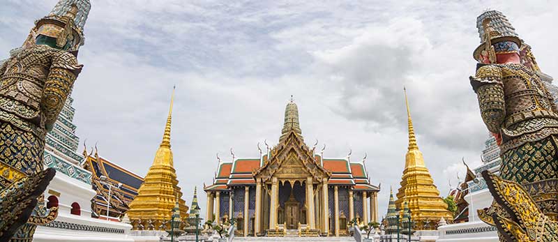 The temple of Wat Phra Kaew has a long and illustrious history