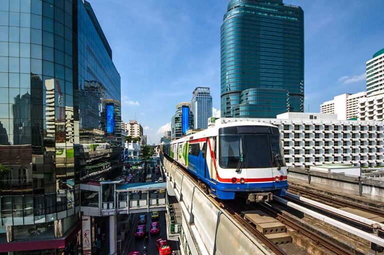 The BTS Skytrain is the Best Way to Get Around Bangkok